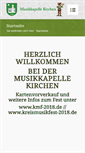Mobile Screenshot of musikkapelle-kirchen.de